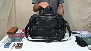 Siva Leather Tas LEPTOP/TAS JIGJING ASLI Kulit Pria Mewah Kapasitas Besar