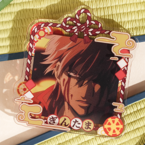 Silver Soul Acrylic Display Stand Silver Bear Official Souvenir Anime Themed Collectible Item Stock Available for Immediate Purchase