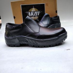 Sepatu Safety Kings Akhi Low internasional Kulit Ujung Besi