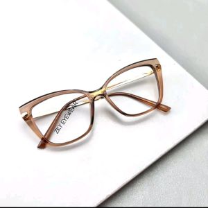 kacamata cat eye terbaru 9017 anti radiasi photocromic free lap dan box kacamata 9017