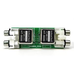 Audios Looping Isolat RCA Audio Isolator Car Audio Current Sound Canceller Bottom Noise Reduction Common Ground Pass Filter