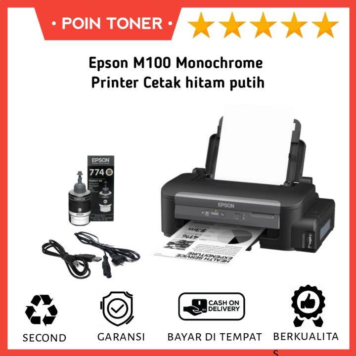 Printer Epson M100 Printer Cetak Hitam Putih Lazada Indonesia 6499