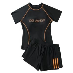 YUKE | Women Elegant Split Conservative Large Size Slimming Swimsuit