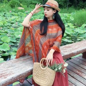 Summer Versatile Fashion: Classic Travel Holiday Style Sun Protection - Loose Double-sided Long Buckle Shawl