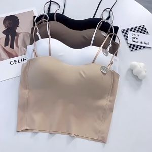 A Comprehensive Guide to Crop Tops: Plain Camisole Top, Seamless Wrap Camisole & More