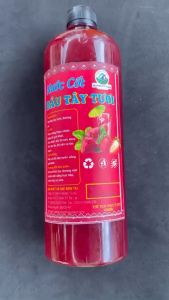 [NEW] Nước cốt dâu tây Mangline Farm Đà Lạt 1000ml lên men tự nhiên đồ uống giải khát giúp sáng mắt đẹp da mặt