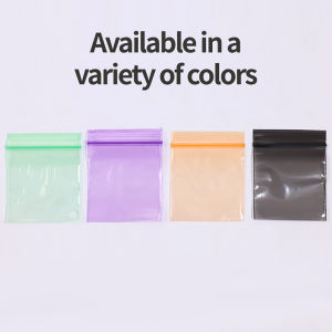 100 Storage Bags 20 20-Inch Multi-Color Plastic Sealed Bags Durable Waterproof and Odor-Proof Storage Ziplock Bags for Spices.