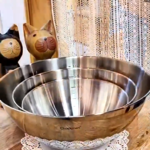 Âu trộn CHOCKMEN tô trộn bát trộn chậu trộn bánh thố trộn thau trộn CHOCKMEN âu trộn đồ inox