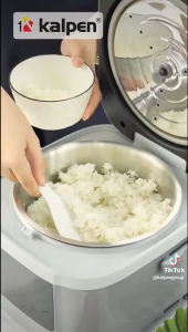 Nồi cơm điện tử Kalpen R13 dung tích 1.8L lòng nồi Inox 304 hàng chính hãng bảo hành 2 năm