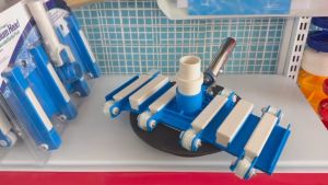 Bàn hút hồ bơi 8 bánh xe tay cầm inox Pentair/USA