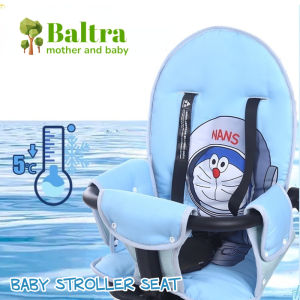 Baltra Baby Stroller Seat Cushion Infant Cart Liner Pad Double Sided Cotton Ice Silk Mat Baby Stroller Pad