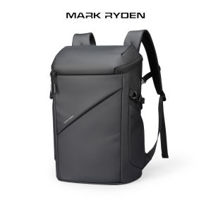 MARK RYDEN Flip-top backpack large-capacity travel bag laptop bag water-resistant fabricUSB charging port festival giftMR6886