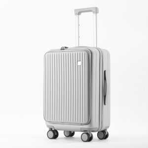 Large Capacity Side Opening Silent Universal Wheel Luggage Durable It Carry on Password Student Travel Pull Rod Suitcase