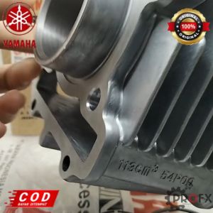 BLOK SEHER + RING PISTON KIT MIO J YAMAHA 54P MIO GT SOUL GT 115 X RIDE 115 FINO FI 115 ORI ASLI YGP