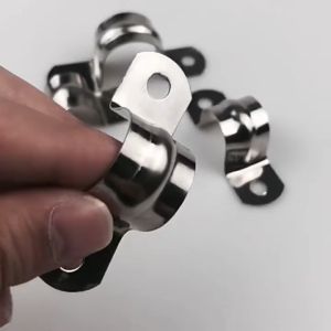 Stainless Steel Tube Holding Piece Pipe Accessories Refrigerator Copper Tube Fixing Buckle Plastic