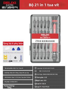 DELIXI Electric | Bộ Đa Năng Vặn Ốc