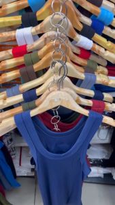 เสื้อ ผ้า เสื้อกล้ามผู้ชาย เสื้อแขนกุด สีพื้น ยี่ห้อBunny ยืดได้เยอะ ใส่สบาย Cotton 100%