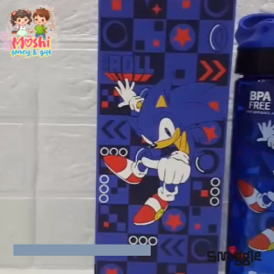 Botol Minum Motif Sonic / Bottle Flip Sonic / Tempat Minum Sonic Anak Laki-Laki dan Perempuan