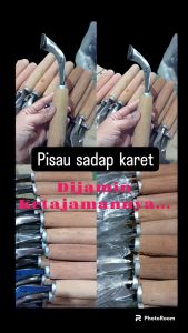 SADAP KARET SUPER TAJAM produksi sendiri