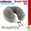 หมอนรองคอCabeau Evolution Classic®Neck Pillow หมอนรองคอเมมโมรี่โฟม💥รุ่น Classic💥คุณภาพดี นุ่ม สบาย เนื้อผ้าหนากึ่งกำมะหยี่นุ่ม แบรนด์USA.ของแท้100% มีช่องสำหรับสำหรับเสียบโทรศัพท์ด้านข้าง ปลอกถอดซักได้ มาตราฐานยุโรป. 