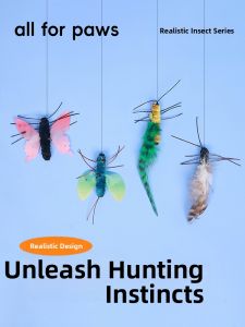 All for paws | Interactive Durable Cat Toy Insect Imitation