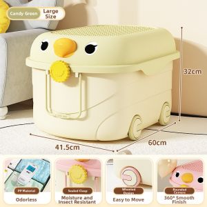 Toy Storage Organizer Large Capacity Snacks Clothes Storage Box