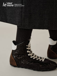 Vintage Oil Wax Leather Handcrafted Ankle Boots