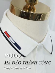 Áo Polo nam cao cấp cổ bẻ - Tặng Kèm Hộp Quà - SIXMEN Mã Đáo Thành Công - Polo vải cá sấu Feelmax premium Thoáng mát