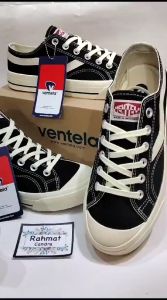 SEPATU VENTELA P76 HIGH AND LAW public BLACK NATURAL SEPATU SEKOLAH KULIAH KERJA PRIA