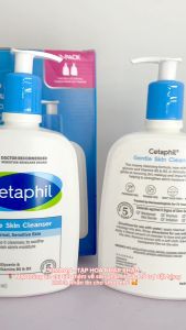 [Mẫu mới] SỮA RỬA MẶT CETAPHIL gentle skin cleanser 591ML dịu nhẹ dành cho mọi loại da nhập khẩu Mỹ