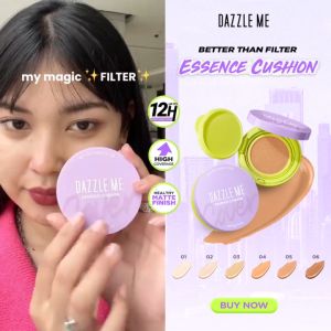 FEMME || DAZZLE ME Better Than Filter Maxnificent Essence Cushion 15g | High Coverage Cushion Makeup