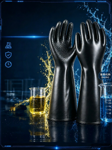 TAODUN | Acid-Resistant Heat-Proof Cold-Proof Extended Rubber Gloves