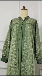 Gamis Brukat 2023 Modern HAYYA DRESS CERUTY BABYDOLL MIX BRUKAT BUSUI FRIENDLY Dress Kondangan Mewah