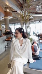 Sơ mi lụa tiểu thư sang chảnh La Donna Design