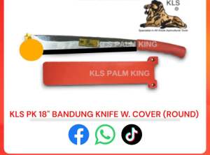Parang KLS 18 inch Cocok untuk Memotong Kayu dan Tandan Sawit