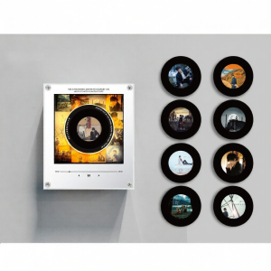 AMU·PIGGY | Rotating NFC-Sensing Automatic Singing Night Light Fridge Magnet
