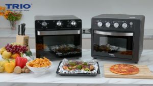 Trio 25L Convection Air Fryer Oven with Easy Clean and Temperature Control