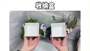 Punch-Free Space Saving Wall Mounted Storage Case Bathroom Waterproof Clear Wall Hanging Storage Box Multifunctional Small Objects Storing Box Durable Plastic Waterproof Cosmetic Organizer
