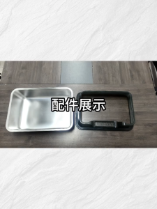 New Stainless Steel Cat Litter Box High Sided with Lid Extra Large Metal Cat Litter Pan with Scoop