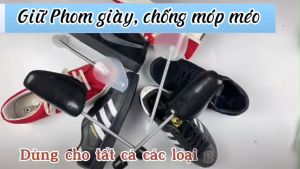 Thanh giữ phom giày nam/nữ Shoe Tree có lò xo tùy chỉnh size tiện dụng giữ dáng giày chống nhăn nứt giày