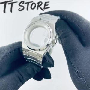 40mm Watch Case Fit 28.5mm Dial For NH35 NH36 NH38 NH70 Movement Sapphire Glass Polished Bezel Watch Mod Parts
