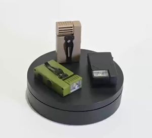 New Keychain Light Type-C Rechargeable Outdoor High Brightness Small Steel Cannon Dual Light Source Strong Light Mini Flashlight
