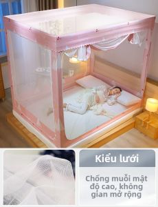 YANXI | Màn Chống Muỗi Bảo Vệ Giường Có Drap Mới 2024 Cao Cấp