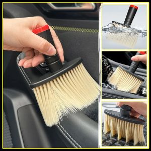 Car Interior Gap Dust Removal Brush Car Air Conditioner Outlet Cleaning Brush Tools Car Multi-purpose
