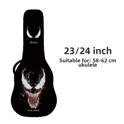 Ukulele Case Bag 23 Inch 26 Inch Ukulele Instrument Bag Guitar Piano Accessories Wood Leaf Brand Musical Instrument Bag