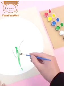 Acrylic Colour Set 6/12 Warna - Cat Akrilik Kanvas Lukis Canvas Paint Acrylic Color 3 ml-YuanYuanMall
