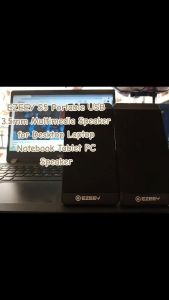 COD EZEEY Multimedia Active Speaker Stereo 2.0 HiFi 3.5mm 2x2.5W Full Bass / Speaker Komputer PC Laptop - S5