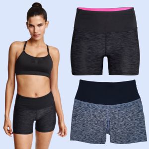 HMB010 HM Sport Tight Shorts - Celana Pendek Olahraga Wanita Branded