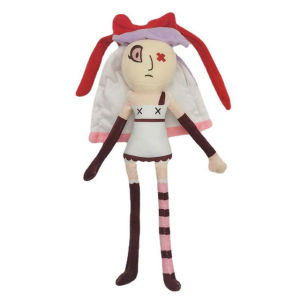 45CM Hazbin Khách Sạn Alastor Anime Hoạt Hình Sang Trọng Đồ Chơi Búp Bê Nhồi Bông Giáng Sinh Quà Tặng Sinh Nhật Cho Tất Cả Các Độ Tuổi PP Mềm Mại Đầy Bông