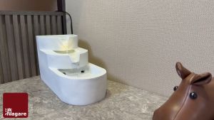 SG Seller | Nagare Water Fountain | Table Top Water Fountain - Flume (white)